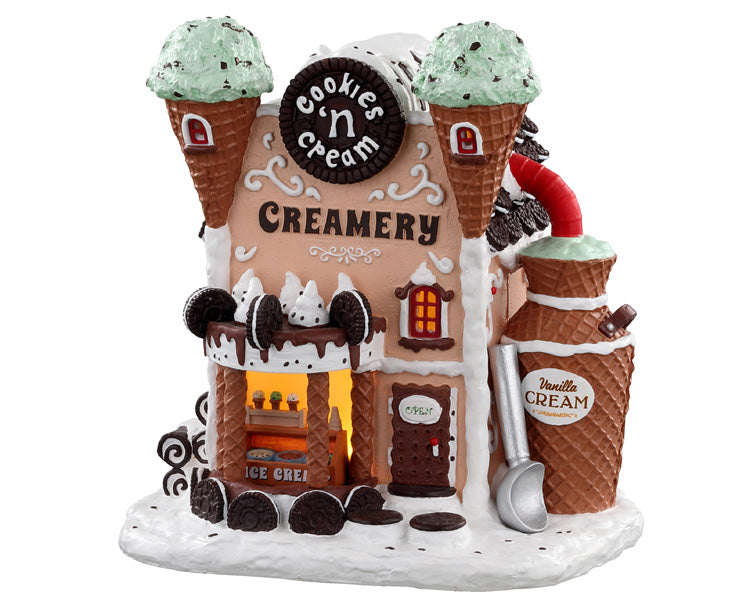 LEMAX Cookies 'n Cream Creamery, Battery Operated (4.5V) #05699